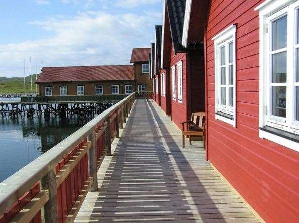 Adventure Camp - Mehamn Hotell Eksteriør bilde